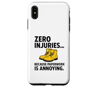Zéro blessure, utilisez Votre EPI | Cadeau de Campagne de Sensibilisation à la sécurité Coque pour iPhone XS Max