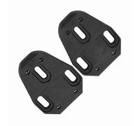 Zero Cleat Cover Adapter Convertisseur pour Chaussures de Vélo et Cleats de Protection Pratique pour Les Amoureux Du Cyclisme, Nylon, Noir, 1 Paire (A) (B)