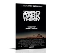 Zero Dark Thirty Movie Poster décoratif sur toile pour salon, chambre à coucher, art mural, impression d'image moderne, décoration de salle familiale, 30 x 45 cm