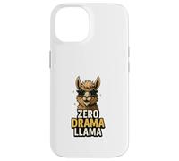 Zero Drama Lama Style rétro Coque pour iPhone 14