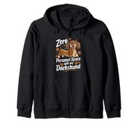 Zéro Espace Personnel avec Mon Chien drôle de Teckel Sweat à Capuche