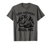 Zero Excuses 100 Me Confident Flamingo T-Shirt