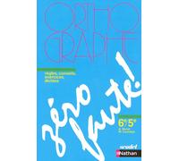 Zéro faute 6e / 5e