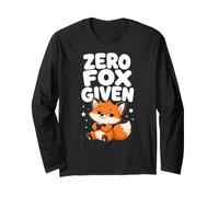 Zero Fox Étant Donné Drôle Impertinent Dessin Animé Mignon Manche Longue