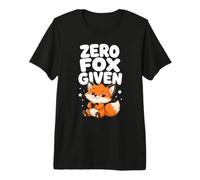 Zero Fox Étant Donné Drôle Impertinent Dessin Animé Mignon T-Shirt Haut de Gamme