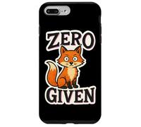 Zero Fox Given - Design Sarcastique Amusant et astucieux Coque pour iPhone 7 Plus/8 Plus