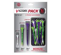 Zero Friction Lot de t-Shirts variés Tees de Golf Unisexe, Blanc/Vert Citron/Violet