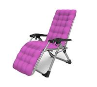 Zero Gravity Lot de 5 chaises longues pliantes et inclinables pour plage, terrasse, jardin, camping