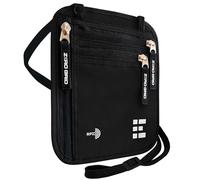Pochette Tour de Cou Voyage Sécurisée - Portefeuille Passeport Organisateur RFID (Midnight)