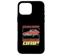 Zero Grip Maximum Drift Drifting Véhicule A Drag Racer Drifter Coque pour iPhone 16 Pro Max