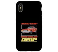 Zero Grip Maximum Drift Drifting Véhicule A Drag Racer Drifter Coque pour iPhone X/XS