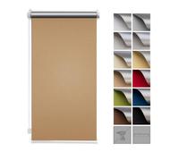 Zero Home - Store Thermique à Enroulement sans Percage, Réflexion Maximale de Lumière, Economie d'énergie, Fabriqué dans L'ue, Occultant 60x220 cm Sable