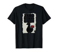 Zero Honks Given Serious Goose Sassy Attitude Humour T-Shirt, Homme, Noir, XXL