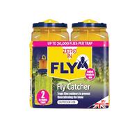 Zero In Fly Max STV336 - Attrape-mouches réutilisable - Pack de 2
