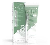 ZERO Nalive - Sérum Visage à l'Acide Hyaluronique Hypoallergénique pour peaux délicates aux Vitamines C, E, Aloe Vera Bio - Effet anti-rides immédiat - SANS paraffine silicone parfum PEG - 30 ml