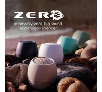 Zero Ocean Mini Enceinte Bluetooth - Mini Haut Parleur Portable Avec Micro Et Double Option D'Appairage, Ipx6 Étanche Et 5H De Lecture, Petit Enceintes Pour Voyage Et Douche, Bleu Vert