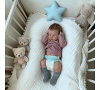 Zero Pam Bébé Reborn Garcon-50CM Poupée Reborn Silicone Corps Entier avec Cheveux, Garcon Anatomiquement Correcte, Poupee Reborn avec Accessoires, Bébé Reborn Réaliste, Poupee Reborn pour Filles