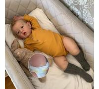 Zero pam Poupée Reborn en silicone pour garçon - 50,8 cm - Anatomiquement correcte - Poupée bébé réaliste avec accessoires - Poupée nouveau-né pour fille, cheveux enracinés qui ressemblent à de vraies