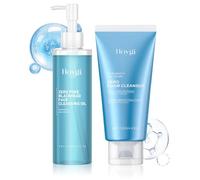 Zero Pore Cleansing Oil, Pore Cleansing Foam, Pore Cleansing Oil, Mousse Nettoyante Hydratante Visage, Reduce Pore Cleansing Deep Cleanseing, pour Tous les Types de Peau
