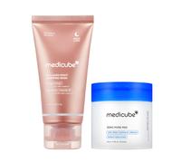 Zero Pore Pads 2.0 & Collagen Night Wrapping Mask Duo