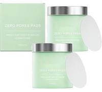 Zero Pore Pads - Deep Cleansing & Pore Minimizing,Korean Beauty Pore Pads, Dual-Textured Facial Toner Pads for Exfoliation,Smooths Skin Texture & Brightens Skin,Clear Skin (2 pcs)