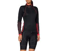 Zero RH+ Flap W Veste de vélo pour Femme Noir/Rouge