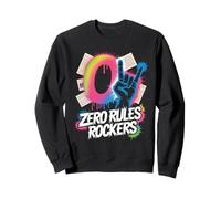 Zero Rules Rockers Punk Rock Musique Sweatshirt