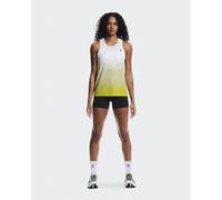Zero Singlet White White | Lime XL