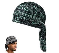 Zero Squeeze Doublure de casque Bandana, élastique pour le cyclisme, la course à pied et la moto, E, Taille unique