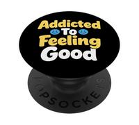 Zero Sugar Lifestyle Keto Low Carb Glucose Control PopSockets PopGrip Adhésif