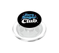 Zero Sugar Lifestyle Keto Low Carb Glucose Control PopSockets PopGrip pour MagSafe