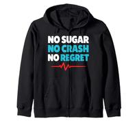 Zero Sugar Lifestyle Keto Low Carb Glucose Control Sweat à Capuche