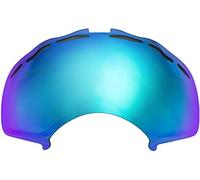 ZERO TECH BASE Lentille de rechange compatible avec les lunettes de neige Oakley Splice Sapphire Mirror