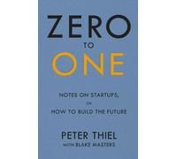Zero to one - Peter Thiel - Virgin Books Libri - Poche - Manuel