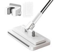 Zero Touch Mini Mop - No-Touch Clip Design Cleaning Tool with 2 Cloths