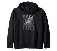 Zero Trust Model Cybersecurity CISSP Cyber Security Sweat à Capuche