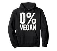 Zéro% Vegan BBQ Carnivore Mangeur de Viande drôle Vintage Sweat à Capuche