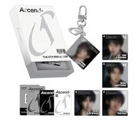 ZEROBASEONE - Ascend- The 6th Mini Album (LENTICULAR KEYRING Ver. / Random) Out Box + QR Album + Heart Photo Card + 5 Extra Photocards Official K-POP Sealed Album