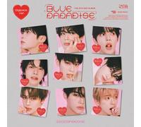 Zerobaseone - Blue Paradise - Digipack Random Cover Version - Incl. Photocards, Band Sticker, Medicine Envelop, Lovesick Card, Prescription Card + Poster [Compact Discs] Photos, Poster, Stickers, Asia