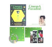 ZEROBASEONE - The 4th Mini Album [CINEMA PARADISE] (ROMANCE Ver.) Photobook + Photo Card + CD-R + Film Photo Slide + Film Mount + Production Note + 5 Extra Photocards
