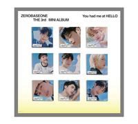 ZEROBASEONE You had me at HELLO 3rd Mini Album Digipack with Tracking Sealed ZB1 (Kim Gyuvin Version)