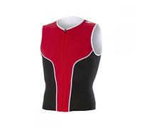 ZEROD Koszulka iSINGLET Red/Black/White M