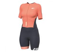 Zerod Racer TTSuit Femme Coral - Nos tenues trifonctions de triathlon femmes XS