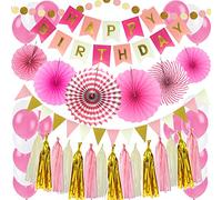 Zerodeco Décoration de fête d'anniversaire Joyeux anniversaire