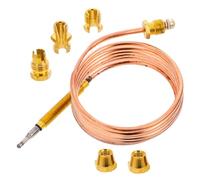 Zerodeko 1 Ensemble Thermocouple De Capteur De Température Chaleur Thermocouple De Chauffage Au Poêle Gaz K Thermocouple Thermocouples Cuivre Golden