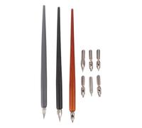 Zerodeko 1 jeu de pointes métalliques remplaçables pour stylo, idéal | Plumes de dessin pour la cartographie, pour des traits fins ; stylo d'artiste pour l'encrage de bandes dessinées et