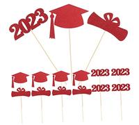 Zerodeko 1 Jeu Décorations Remise De Inserts De Vase pour Graduations Accessoires De Table Colorés Ambiance Festive pour Événements Spéciaux 15 Pièces
