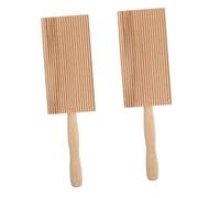Zerodeko 1 Jeu Gnocchi Board Naturel Planche À Pâtes Maison Outils De Cuisine Sains Et 2 Pièces