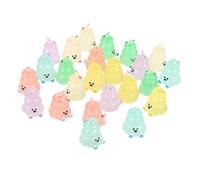Zerodeko 1 Jeu Ornements Lumineux De Noël Figurines De Cerfs Miniatures Décor De Table De Noël Ampoules Décorations d'arbre De Noël Arbre De Noël Illuminé Peluche Éclairé Résine Pièces