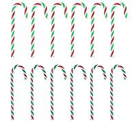 Zerodeko 1 Jeu Sucettes De Sapin De Noël Christmas Tree Xmas Tree Noel Decoration Lumières Féériques Gommeux Cannes De Bonbon Décoration De Noël Fournitures De Noël Acrylique 12 Pièces
